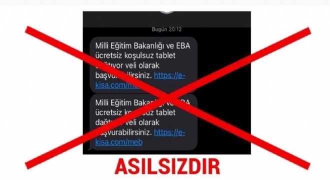 MEB uyardı