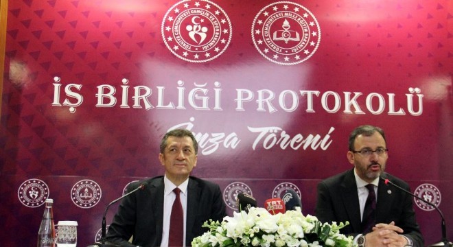 MEB ve GSB’den işbirliği protokolü