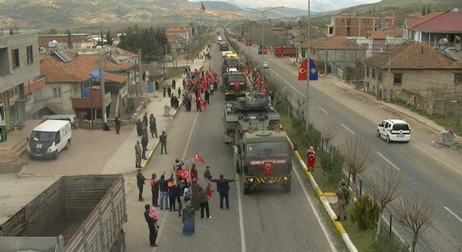 Milli coşkuyla uğurlandılar