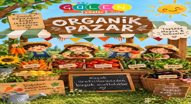 Miniklerin  Organik Pazar  heyecanı