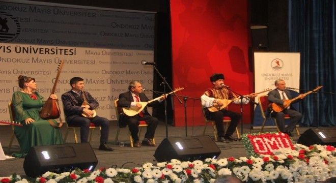 OMÜ’de Türk dünyası ozanları buluştu