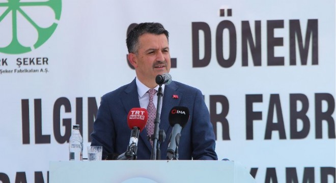 Pakdemirli:  Pancar şekeri satışında artış sağlandı 