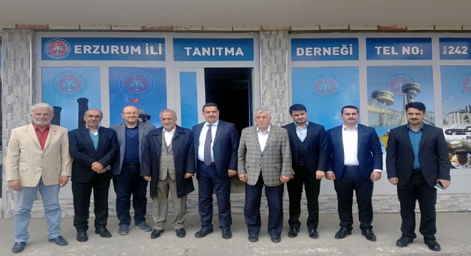 Rektör Çomaklı, Erzurum İli Tanıtma Derneğinin Konuğu Oldu