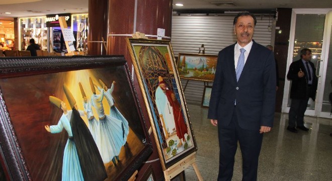 Ressam Özyurt 10’uncu kişisel resim sergisini açtı