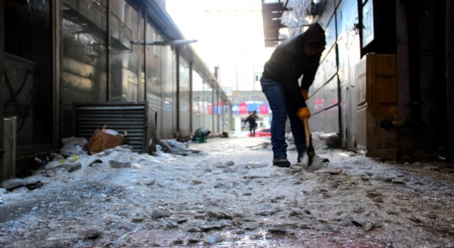 Soğuk rekoru bu kez Erzurum daydı