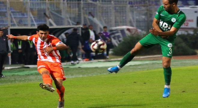 TFF 1. Lig: Adanaspor: 1 - Giresunspor: 1