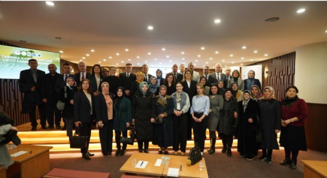 Tarımda kadın eli projesi ve çiftçi kadın akademisi