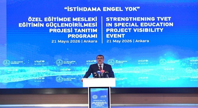 Tekin mesleki eğitimin önemini paylaştı