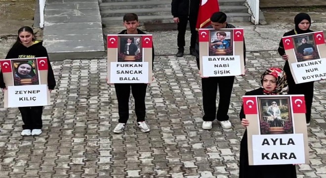 Tekmanlı öğrencilerden mazlum öğrencilere vefa