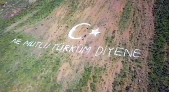 Terörden temizlenen dağlara Mehmetçik damgası