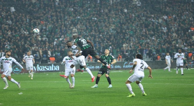 Trendyol 1. Lig: Kocaelispor: 3 - Sakaryaspor: 1