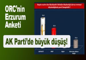 Son anketin Erzurumla ilgili ilginç sonuçları