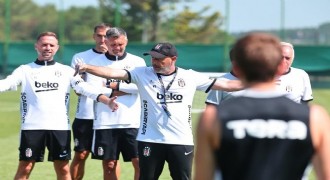 BJK, Midtjylland maçı hazırlıklarını sürdürdü