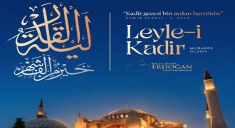 Erdoğan’dan Kadir Gecesi paylaşımı