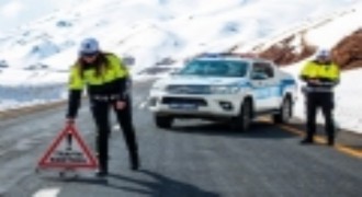 Erzurum'da bir ayda 103 trafik kazası