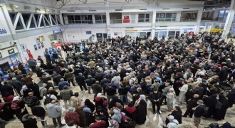 Erzurum’da ilk hac kafilesi dualarla uğurlandı