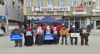 Evlat nöbetindeki ailelerden 'teslim olun' çağrısı