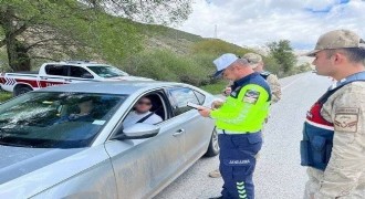 Jandarma Bölgesi trafik denetim verileri paylaşıldı