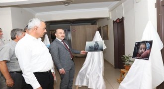 Oltu’da 'Gazze’de Çocuk Olmak' resim sergisi