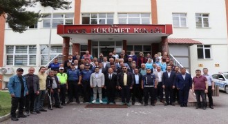 Olur Kaymakamı Kini’ye duygusal veda