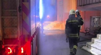 Palandöken’de korkutan yangın