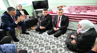 Vali Çiftçi dua aldı