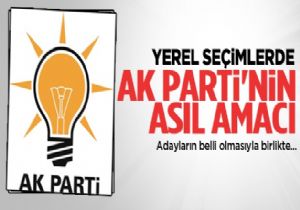 İşte AK Parti nin seçim hedefi