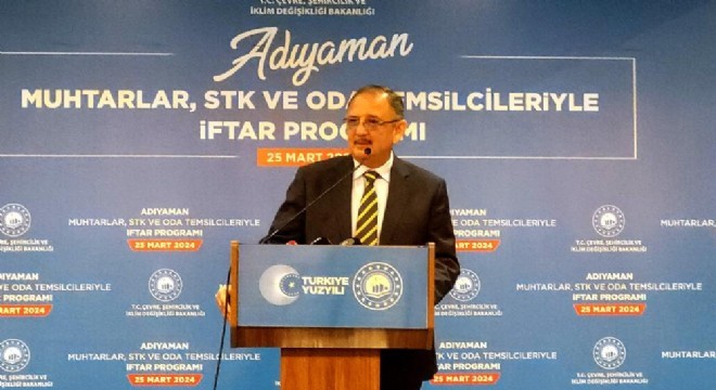 Özhaseki: '110 bin kişilik orduyla çalışıyoruz'