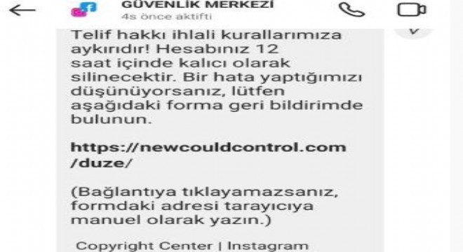 ‘Güvenlik ihlali yaptınız’ dolandırıcılarına dikkat