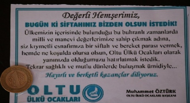 ‘Siftah ülkü ocaklarından bereket Allah’tan’